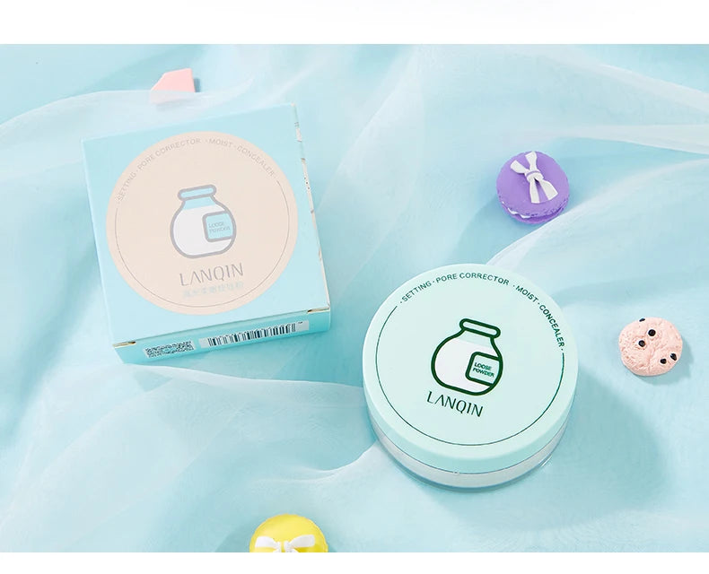 2023 New Genuine Air Cushion Honey Powder Soft Mineral Makeup Setting Powder with Oil Control Non-Dull Concealer