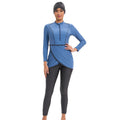 Muslim Modest Swimwear Hijab Swimsuit Women Swimming Suit Cover Ups Bikini Hijabs Islamic Long Sleeve