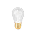 Durable Gold Silver Light Bulb Shape Empty Plastic Lip Gloss Tube with Brush 6ml Cosmetic Packaging