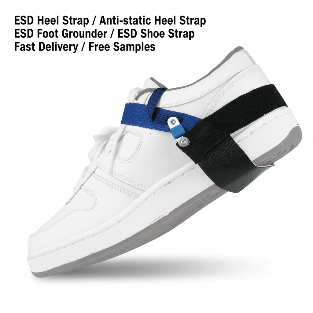 Antistatic Heel Strap ESD Foot Strap ESD Heel Grounder Strap for EPA Areas