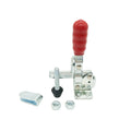 Haoshou HS-12060 China Clamp Factory Solid bar Flanged Base Metal Hold Down Quick Release Adjustable Toggle Clamp Vertical