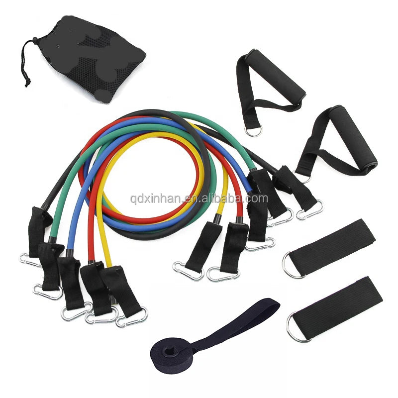 11-pcs Resistance Bands Set