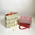 Wholesale Square Set of 3 PCS Rectangle Transparent Gtft Box Multifunctional Clear Flower Gift Box Fruit Packing Box With Rib