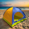 Wind Valley 2-3 Man Dome Single Layer Fiber Glass Easy Set up Camping Tent