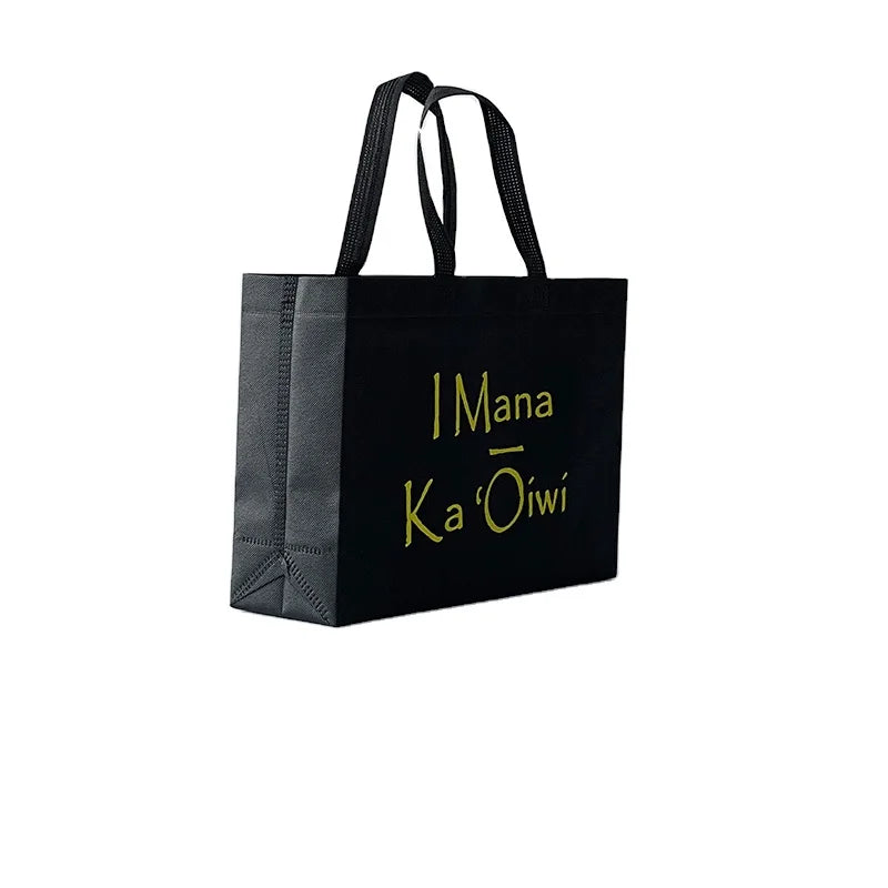 Custom Logo Non Woven Shopping Bag Eco Friendly Reusable Tote Bag Wholesale Recyclable Grocery Bag for Supermarket Promotion
