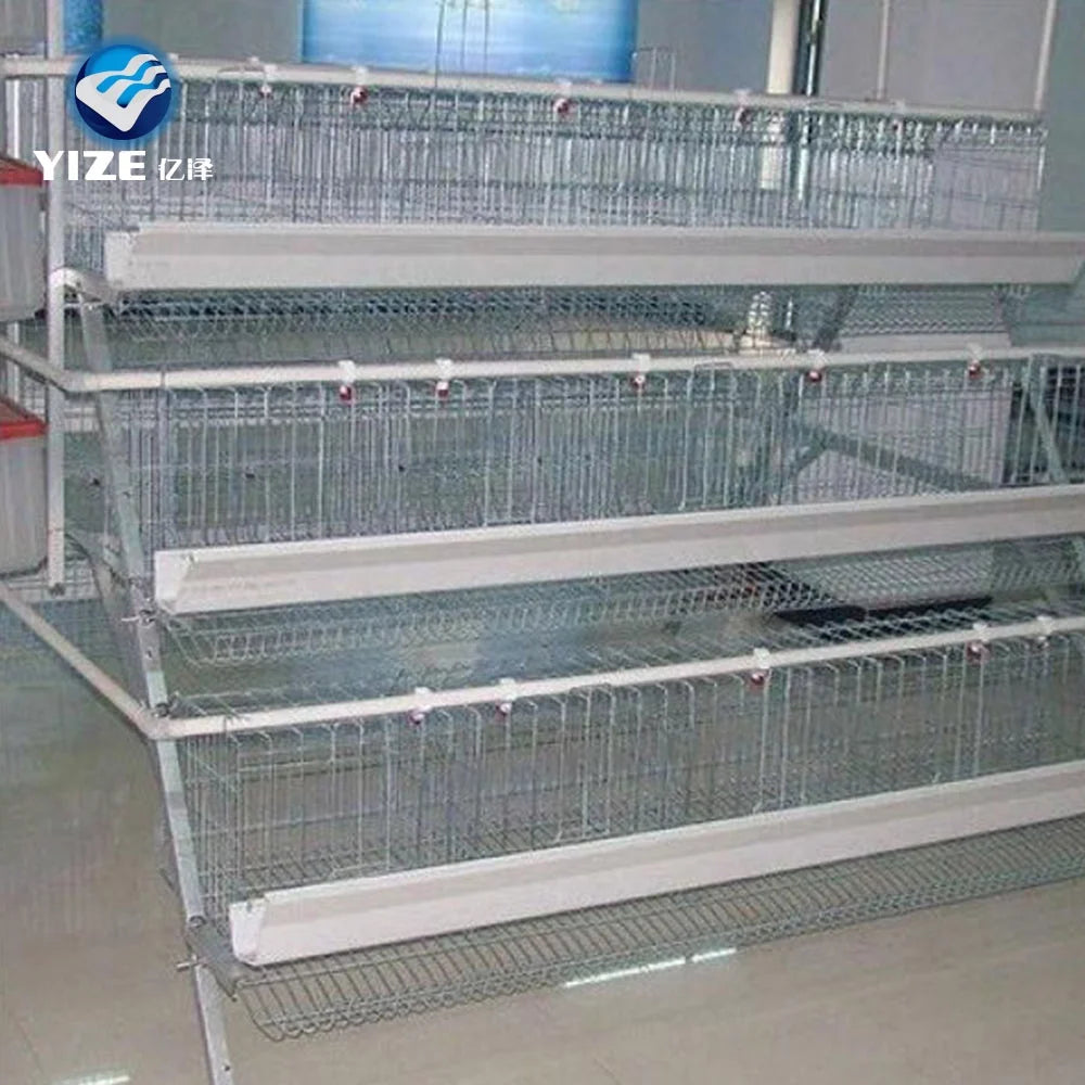 China Galvanized Chicken Farm Layer Cages for Sale in Zimbabwe Made in China