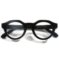 G6027 China Wholesale Vintage Classic  Small Round Custom logo Men Women Thick Acetate Frame Eyewear Optical Glasses Eyeglasses