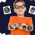Hot Selling Colored Children's Temporary Tattoo Stickers With the Theme of Outer Space Unidentified Flying Objects