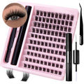 Best Quality Cluster Lashes Hot Sale Premium Cluster Lashes Kit Handmade Natural Wispy DIY Lashes