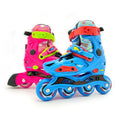 EACH Children's Inline Roller Skates for Boys and Girls Professional Skating for Beginners Adjustable Size MegaBDM