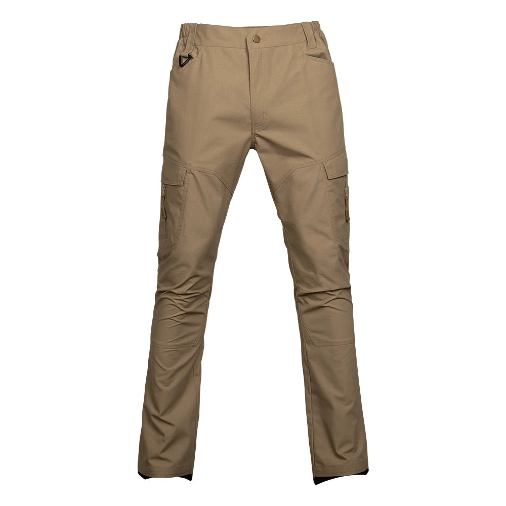 Spring Plus Size Casual Outdoor Hiking Camping Trousers Sport Windproof Straight Flat Front Pants