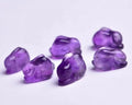 Natural Quartz Healing Crystal Cartoon Animal Figurine Carvings Dark  Amethyst Rabbit Bunny for  Pendant