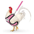 Custom Adjustable Chicken Harness With Leash Small Pet Harness Pet Vest Breathable for Duck Goose Hen Walking