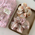 Sweet High-grade Female New Style Large Floral Hairband Elastic Rubber Band Hair Rope Scrunchies Wholesale