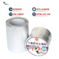 2- Waterproof House Window Concrete Steel Roof Crack Repairing Sealing Aluminum Foil Butyl Self Adhesive Tape