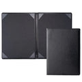 8.5*11 Restaurant Menu Covers Wholesale Leather A4 Folder Certificate Holder Double Sided Certificate Diploma Cover With Logo
