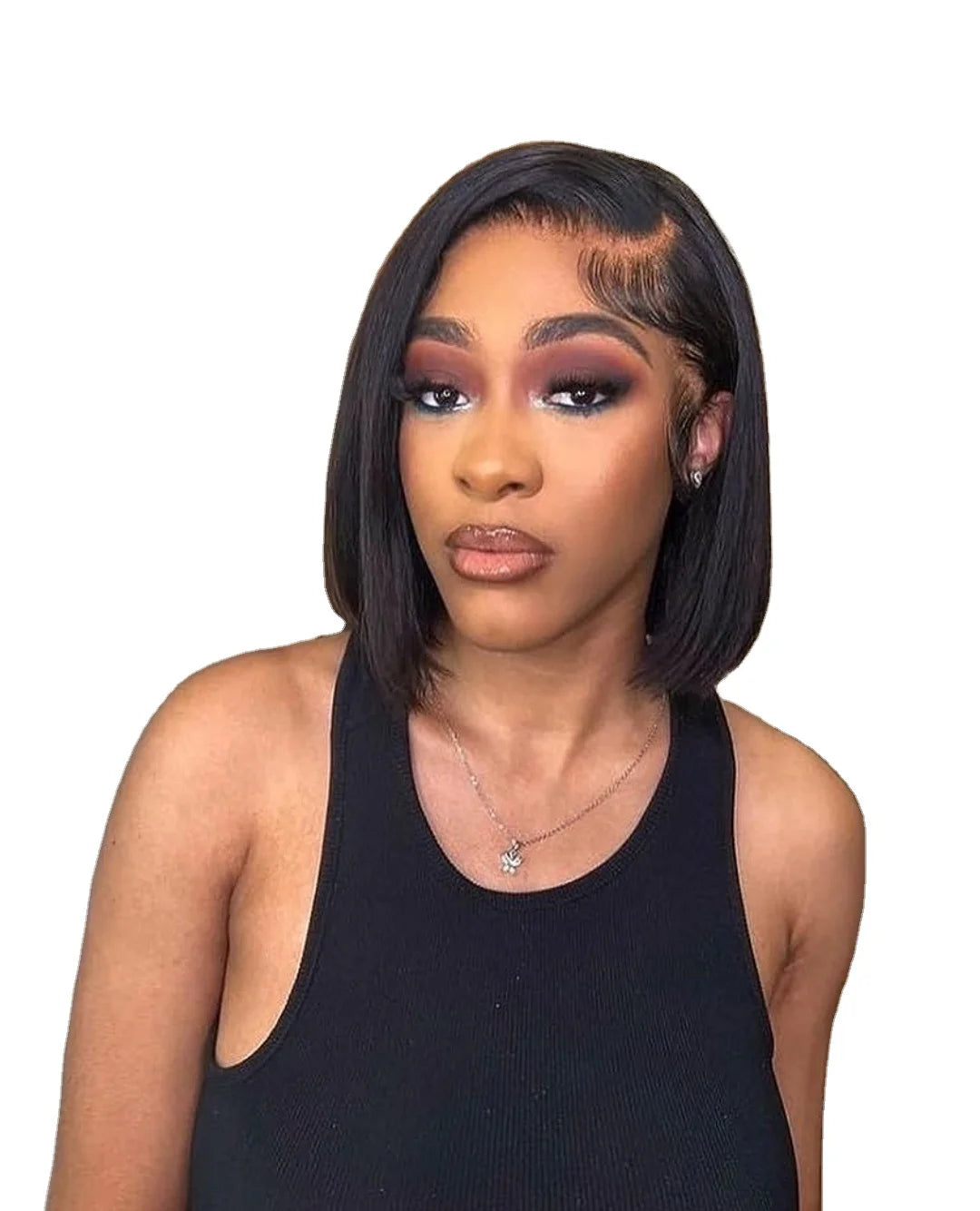 Human Hair Lace Front Wigs Cheap Glueless Wigs Pre Cut Wig for Black Woman