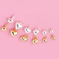 925 Sterling Silver Jewelry Pendant Heart Star Charms Bracelet Charms for Jewelry Making