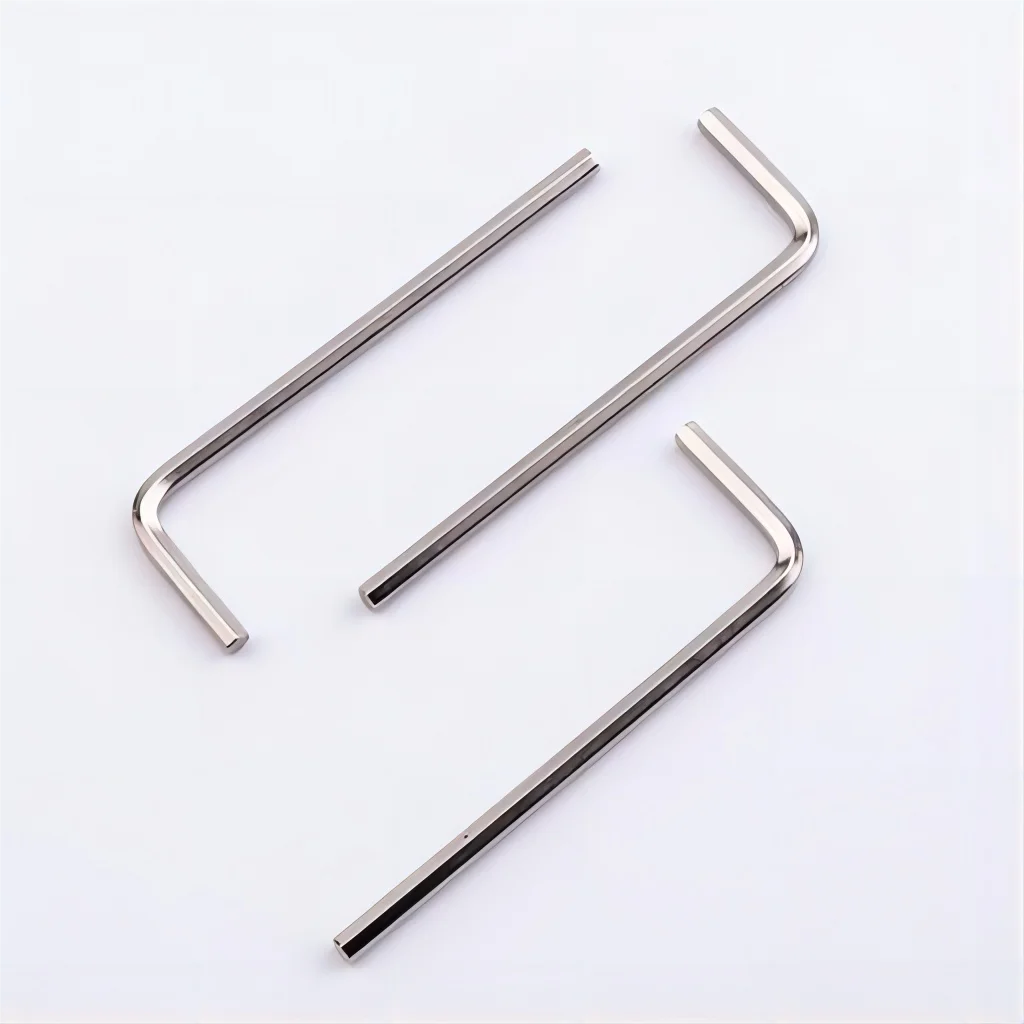 M2.5 Nickel Plated L Type Hex Wrench L Shape Hex Key Allen Key L Hex Allen Spanner