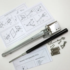 Factory Price Temperature Sensing Aluminium Sliding Automatic Window Opener