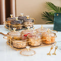 European Style Dry Fruit Plate Eco-Friendly Plate Dish for Home Decoration Everyday Use