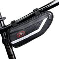 EasyDo Original Factory Design Portable Top Tube Frame Bicycle Front Bag with Reflective Strip Triangle Bike Bag