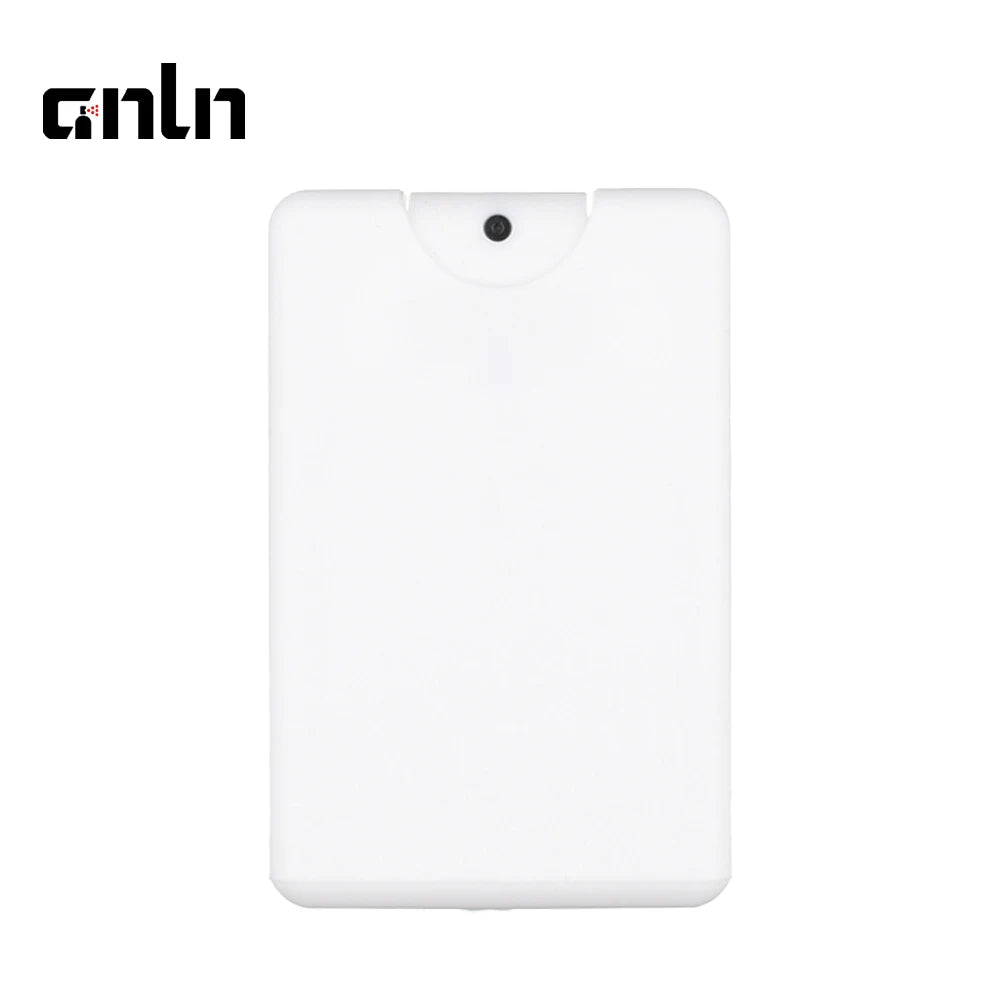 ANLN Wholesale 20ml Mini pp Plastic Atomizer Spray Fine Mist Spray Credit Card Perfume Bottles