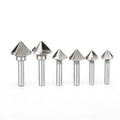 HSS 3F 90 Degree Point Angle Countersink Drill Bit HSS Chamfer Cutter Countersink Wood Drill Bit10.4/12.5/16.5mm