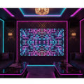 Glowing Cool Flash Mosaic Technology Waterproof Moisture-Proof Anti-Static Silk 3D ECO-Friendly Wallpaper Sticker Home