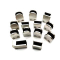 Handrail Hardware Mount Handrail Post Stainless Steel Glass Clamp for Hotels and Office Building