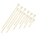 Stainless Steel 9 Character Needle Pins Connecting Beads DIY Necklace Earrings Pearl Pendant Beaded Needle Wholesale