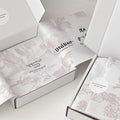 Textured Tissue Paper with Custom Branding for Tactile Apparel Packaging Sustainable  Unique