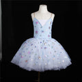 Wholesale Sequins Children's Gauze Peng New Ballet Skirt Dance Drama Dress
