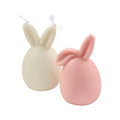 Easter Bunny Diy Scented Candle Silicone Mold Cute Bunny Egg Folding Ear Rabbit Plaster Decoration