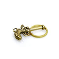 Brass Creative Cartoon Bag Accessories Car Musket Key Chain Pendant