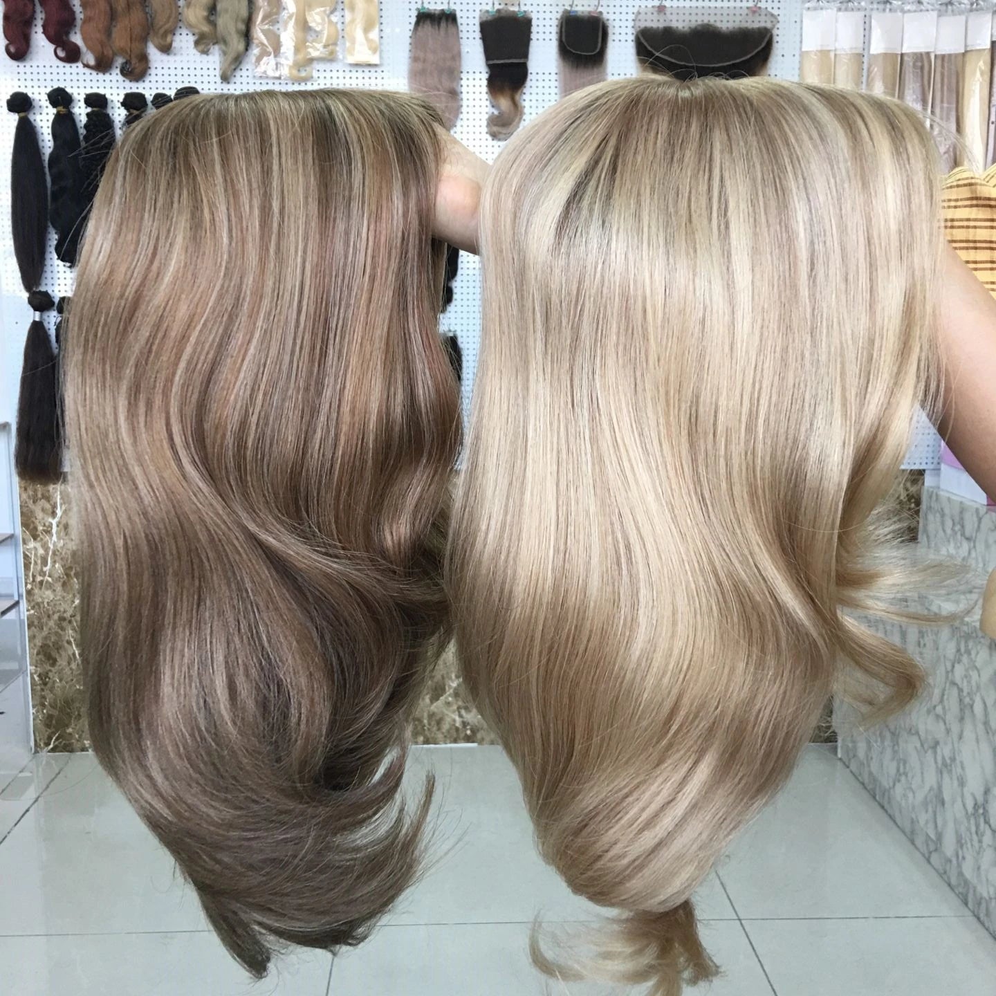 Hot Sale Virgin Full Cuticle Aligned Wigs with Real European Human Hair for Sale China Silk Top Wigs