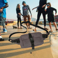Wholesale Fashion Designer Hip Hop Fanny Pack with Zipper Closure Waterproof Multi Compartment Nylon Box Shape for Teens Boys