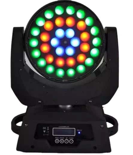 Professional Stage Light Equipment Led Move Head Wash Light RGBW Zoom 36x10w 4in1 Lighting and Circuitry Design 2-year ROHS Ip33