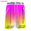 HIRBGOD Mens Customize Running Shorts Provide Layout Color Logo Custom Service Personalized Male Athletic Shorts Bottom