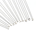 Trendy Women's Stainless Steel Collarbone Chain Pendant Simple Fashion 3D Music Eight Symbols Necklace