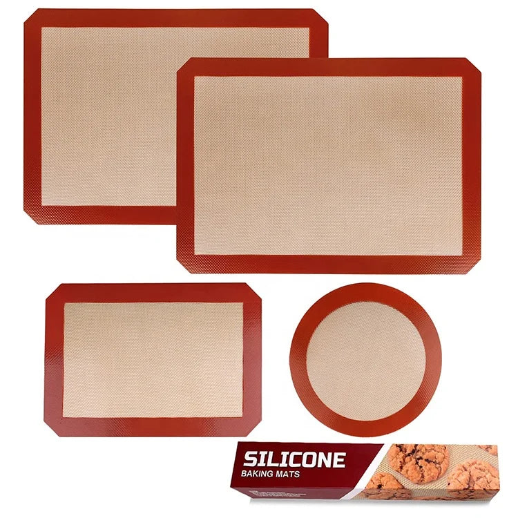 Custom 60x40 Latest Hot Selling Kitchen Food Safe Baking Mat Baking Mat Rectangle Customized Silicone Baking Mat