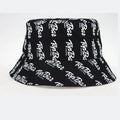 Custom Luxury African Prints Bucket Hat for Men 3D Embroidery Surf Travel Theme Versatile Outdoor Casual Wear with Drawstring