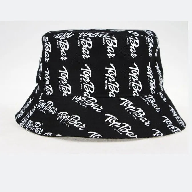 Custom Luxury African Prints Bucket Hat for Men 3D Embroidery Surf Travel Theme Versatile Outdoor Casual Wear with Drawstring