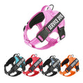 Custom Logo Pet Harness Polyester No Pull Pet Vest Reflective Adjustable Step-In Luxury Dog Harness