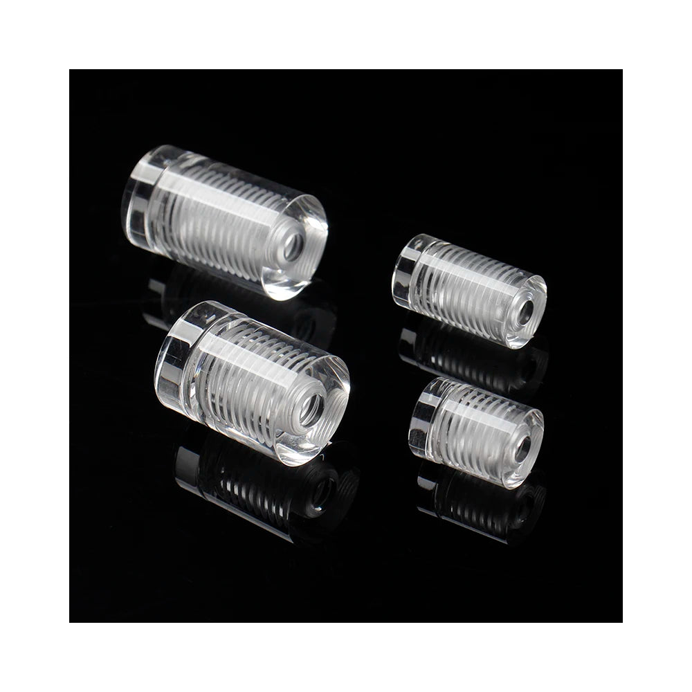 Hot-selling clear Plastic Sign Standoff Fixing Screw Wall Mount Sign Standoff Acrylic Screws