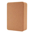 Factory Wholesale 100% Natural Cork Yoga Set High Quality High Density Eco-Friendly Non-Slip Wooden Blocks 3x6x9inch Custom Logo