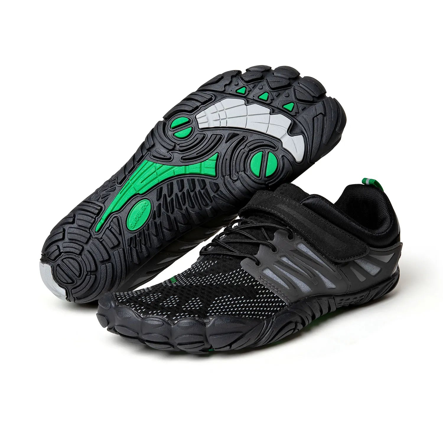 Slip Resistant Magic Strap Barefoot Water Shoes Waterfall Hiking Quick Dry Athletic Gym Jogging