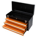 KSEIBI Professional Metal Tools Box 4 Drawer With Handle Heavy Duty Tool Box for Mechanic
