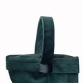 Wholesale Custom Dark Green Velvet Jewelry Bag Plush Drawstring Drawstring Pocket