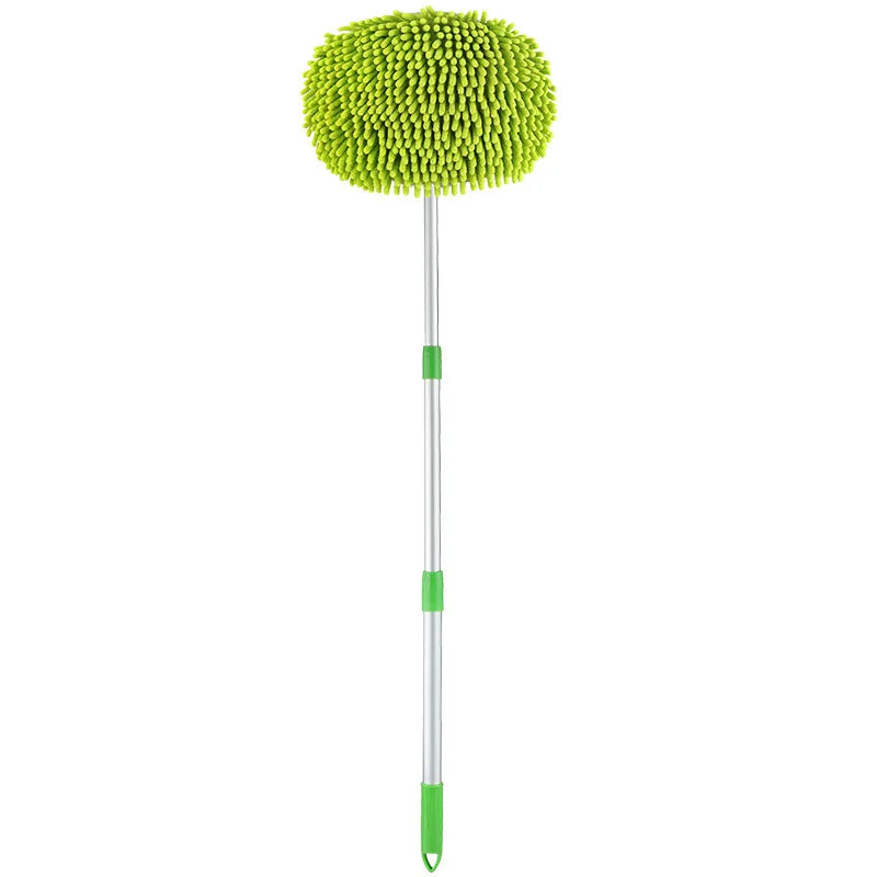 New Car Dust Removal Soft Hair  Sponge Cleaning Tool for Cars Chenier Telescopic Wash Mop